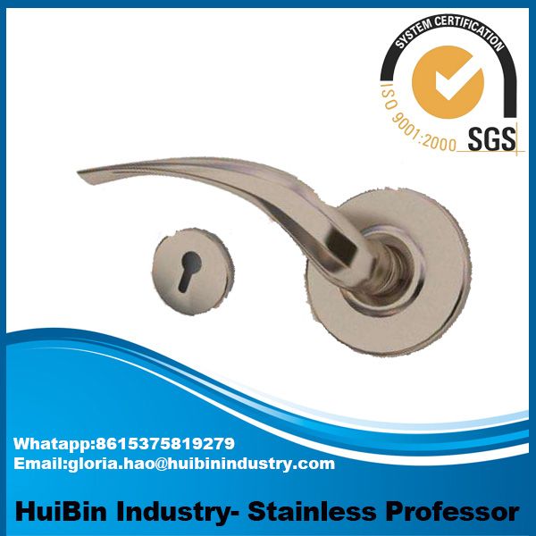 High Quality 304/316/A2/A4 Stainless Steel Casting Internal/External Room Door Handle